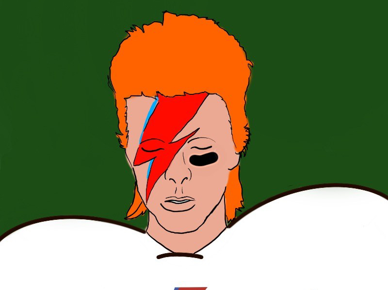 El primer encabezado de&nbsp;Bowie